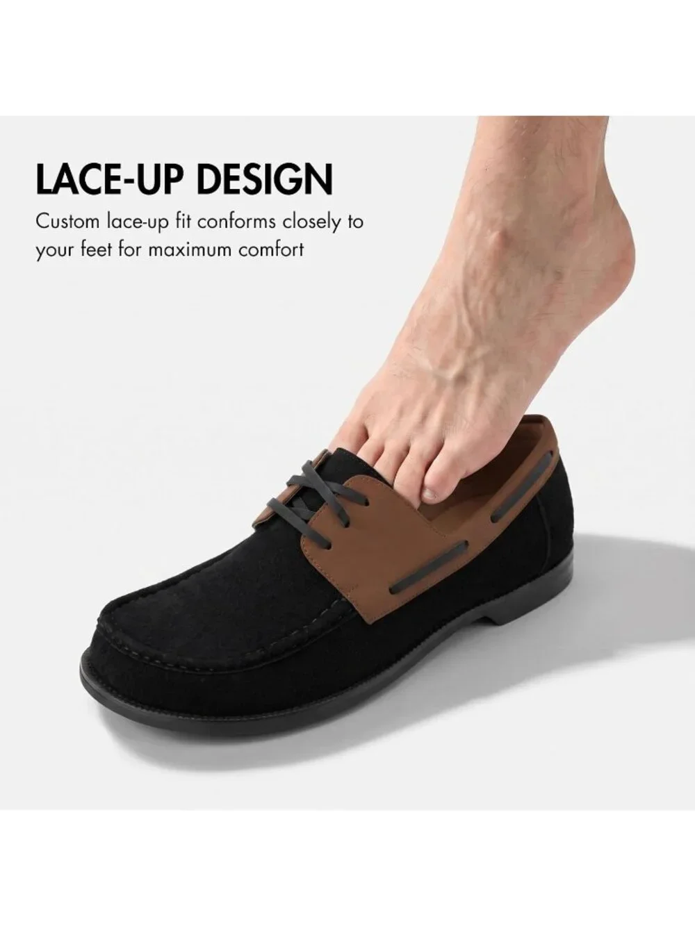 Men's Black Brown Penny Loafers Slip On Dress Causal Shoes Luxury Suede Formal